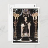 Kay Nielsen - in poeder en crinoline Briefkaart (Voorkant / Achterkant)