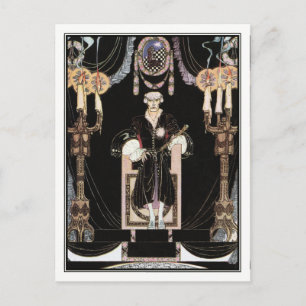 Kay Nielsen - in poeder en crinoline Briefkaart