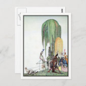 Kay Nielsen - in poeder en crinoline Briefkaart (Voorkant / Achterkant)