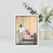 Kay Nielsen - in poeder en crinoline Briefkaart (Staand voorkant)