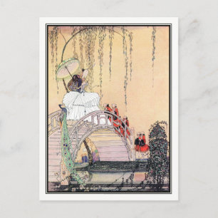 Kay Nielsen - in poeder en crinoline Briefkaart