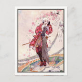 Kay Nielsen - in poeder en crinoline Briefkaart (Voorkant)