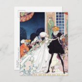 Kay Nielsen - In Poeder en Crinoline Briefkaart (Voorkant / Achterkant)