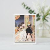 Kay Nielsen - in poeder en crinoline Briefkaart (Staand voorkant)