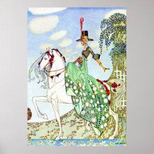 Kay Nielsen is de mooie prinses minotte Poster