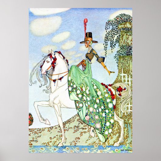 Kay Nielsen is de mooie prinses minotte Poster (Voorkant)