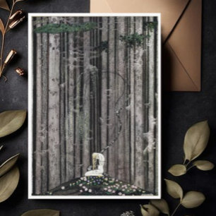 Kay Nielsen lag toen op een groene pleister Kaart