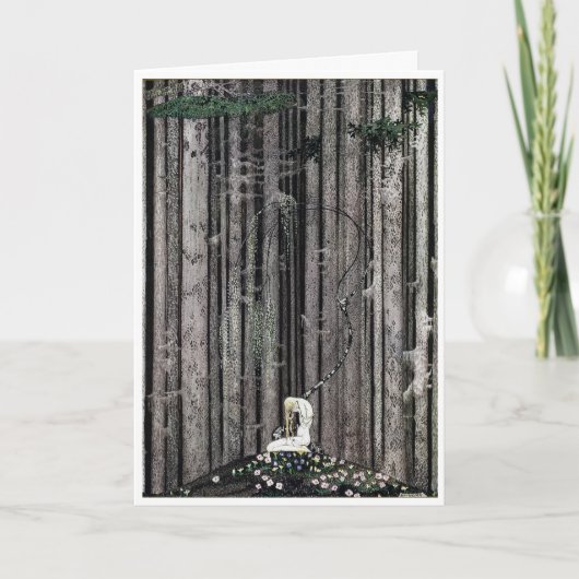 Kay Nielsen lag toen op een groene pleister Kaart (Voorkant)