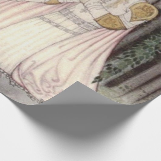 Kay Nielsen - Lassie en haar godmoeder 1914 Cadeaupapier (Hoek)