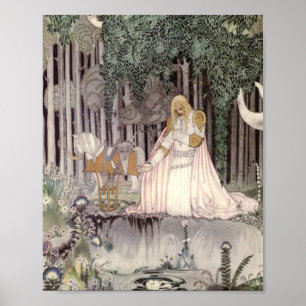 Kay Nielsen - Lassie en haar godmoeder 1914 Poster