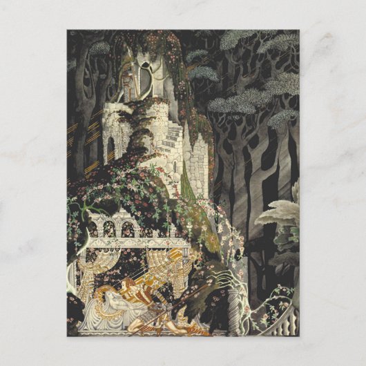 Kay Nielsen Sleeping Beauty Briefkaart (Voorkant)