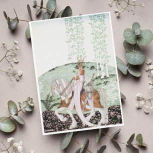 Kay Nielsen Toen Hij Haar Omlaag Troostte Kaart