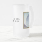 Kay Nielsen Vrouw Rijden Polar Beer Matglas Bierpul (Voorkant rechts)