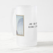 Kay Nielsen Vrouw Rijden Polar Beer Matglas Bierpul (Voorkant links)