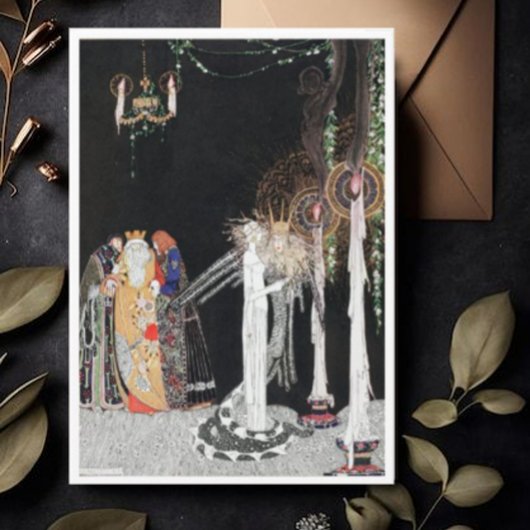 Kay Nielsen Zij zag hem voor de eerste keer Kaart