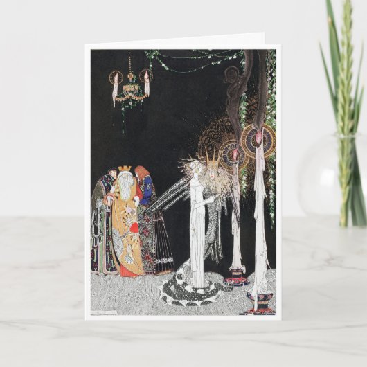 Kay Nielsen Zij zag hem voor het eerst Kaart (Voorkant)