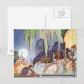 Kay Nielsen's Assepoester bij de Ball Briefkaart (Voorkant / Achterkant)