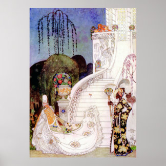 Kay Nielsen's Assepoester verliet de bal Poster
