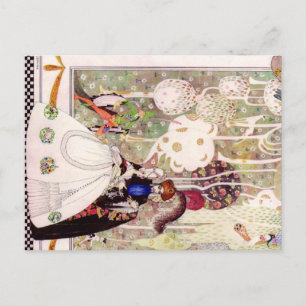 Kay Nielsen's Blauwbaard Sprookje Briefkaart