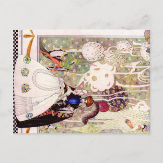 Kay Nielsen's Blauwbaard Sprookje Briefkaart