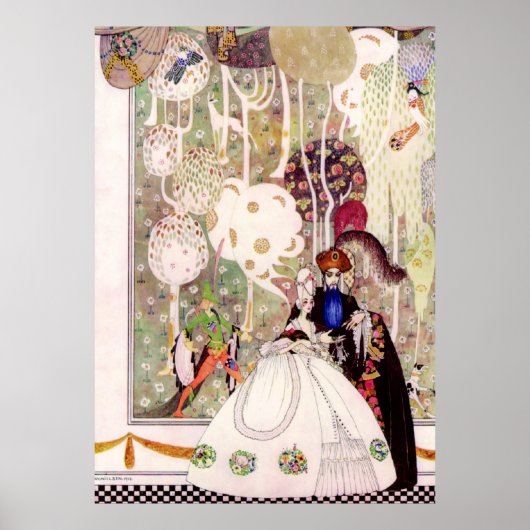 Kay Nielsen's Bluebeard Poster (Voorkant)