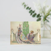 Kay Nielsen's De prinses en de tuinman Briefkaart (Staand voorkant)