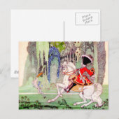 Kay Nielsen's feilloze prins Charming Briefkaart (Voorkant / Achterkant)