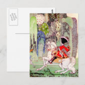 Kay Nielsen's feilloze prins Charming Briefkaart (Voorkant / Achterkant)