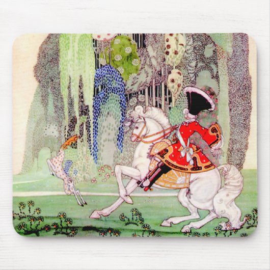 Kay Nielsen's feilloze prins Charming Muismat (Voorkant)