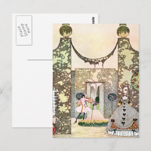 Kay Nielsen's Liefde In De Middag Briefkaart (Voorkant / Achterkant)