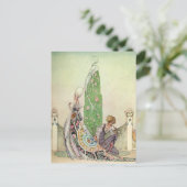Kay Nielsen's prinses en de tuinman Briefkaart (Staand voorkant)