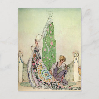 Kay Nielsen's prinses en de tuinman Briefkaart