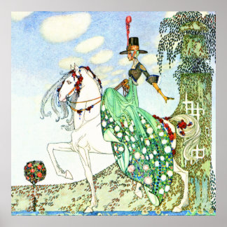 Kay Nielsen's prinses Minotte Poster