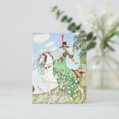 Kay Nielsen's Prinses Minotte Sprookje Briefkaart (Staand voorkant)