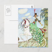 Kay Nielsen's Prinses Minotte Sprookje Briefkaart (Voorkant / Achterkant)
