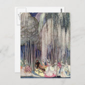 Kay Nielsen's Twaalf Dancing Princesses Briefkaart (Voorkant / Achterkant)