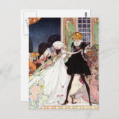 Kay Nielsen's Twaalf Dancing Princesses Briefkaart (Voorkant / Achterkant)