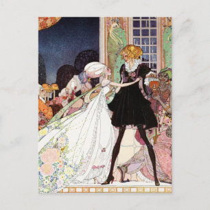 Kay Nielsen's Twaalf Dancing Princesses Briefkaart