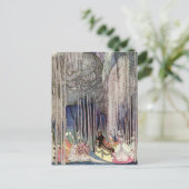 Kay Nielsen's Twaalf dansprinsessen Briefkaart (Staand voorkant)