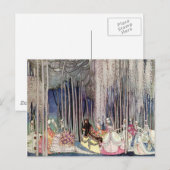 Kay Nielsen's Twaalf dansprinsessen Briefkaart (Voorkant / Achterkant)