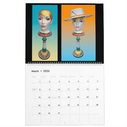 Kay Robinson Twee pagina Grote Kalender (Mar 2026)