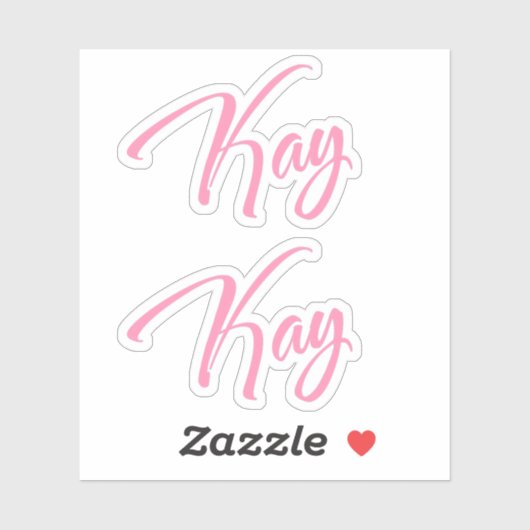 Kay x2 sticker (Vel)