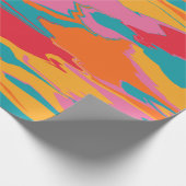Kaya - Abstract Vloeibaar Design Cadeaupapier (Hoek)