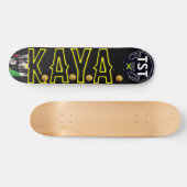 KAYA NOW JMT 7 3/4 "Skateboard Deck Persoonlijk Skateboard (Horizontaal)