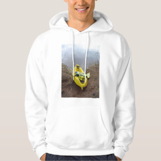 Kayak aan wal hoodie
