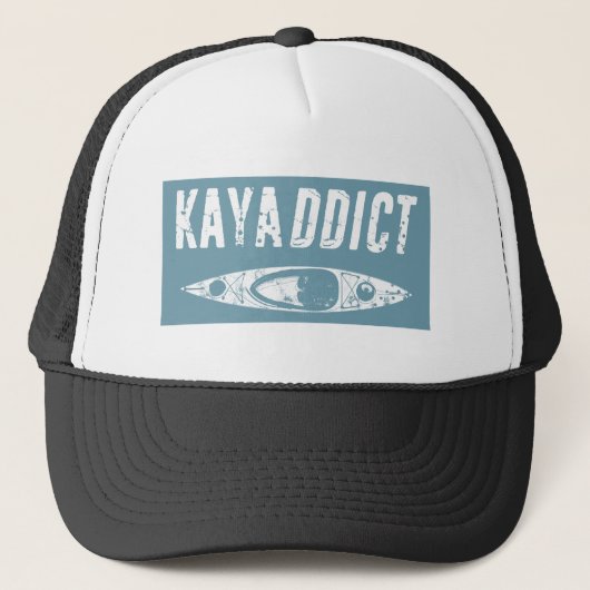 Kayak Addict Trucker Pet (Voorkant)