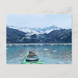 Kayak Alaska Fotografie Briefkaart