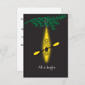 Kayak: "Alles is helder" Kaart (Voorkant / Achterkant)