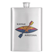 Kayak Arizona Flag Flacon (Voorkant)