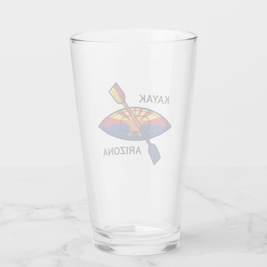 Kayak Arizona Flag Glas (Achterkant)